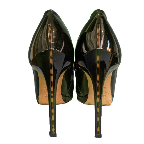 Herve leger leather shoes / booties - Picture 4 of 5